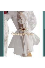 Identity V Psychologist Ada Mesmer Layla White Outfit Cosplay Costume
